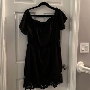 Off the shoulder dress